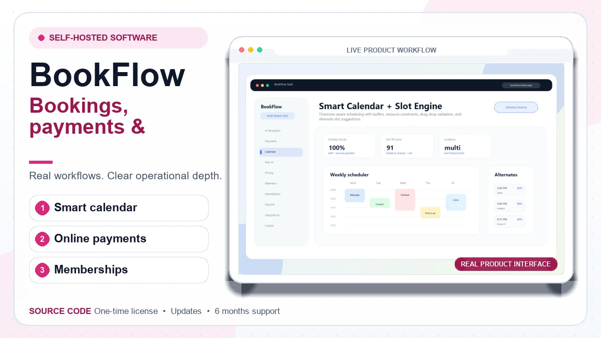 BookFlow product preview