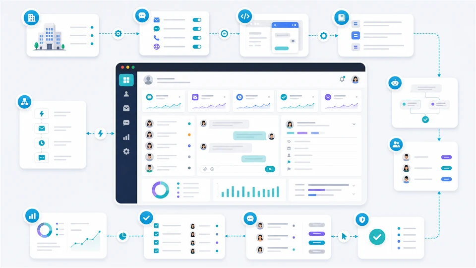 SupportHub explainer graphic for How do teams use SupportHub?